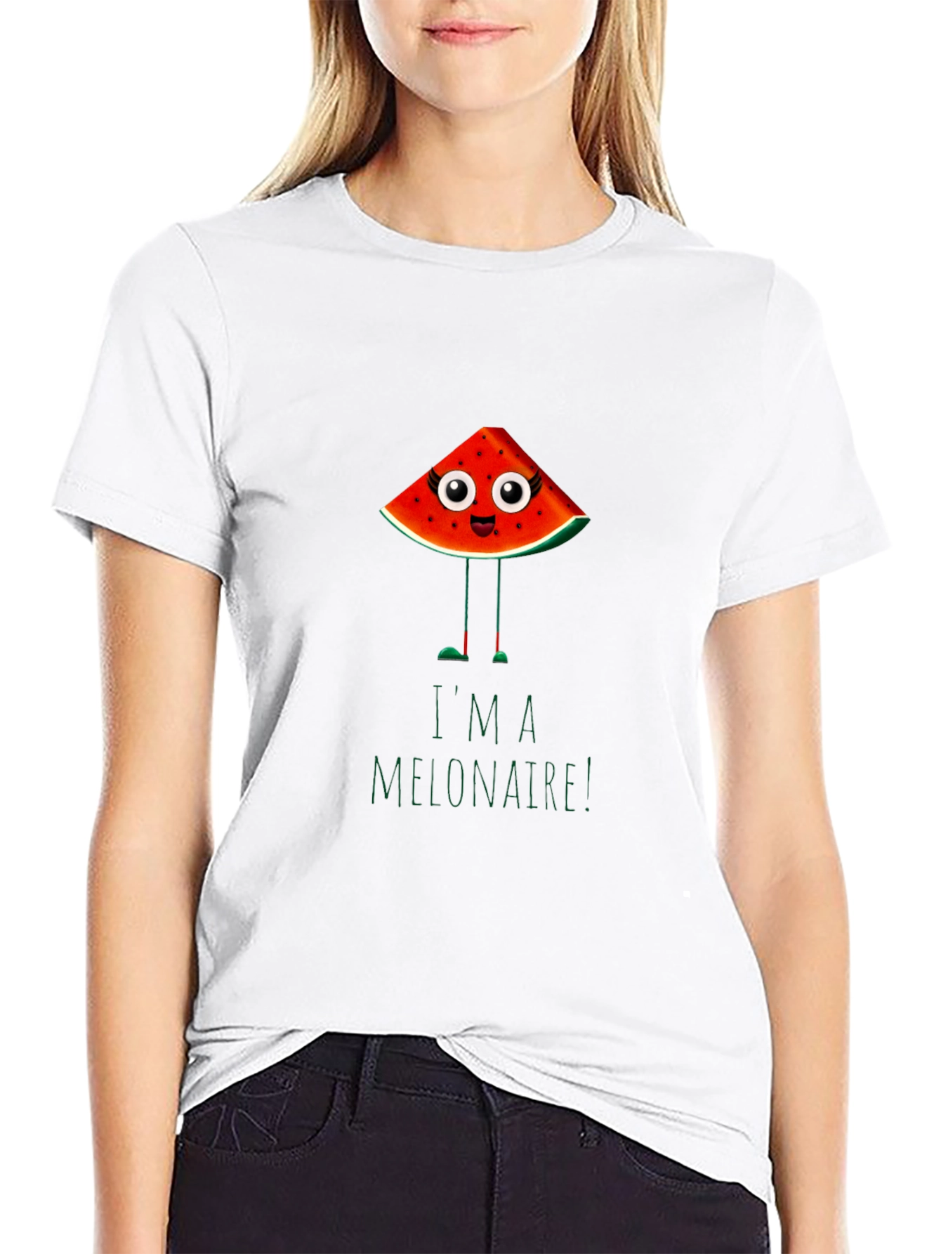 Funny Melonaire Graphic T-Shirt