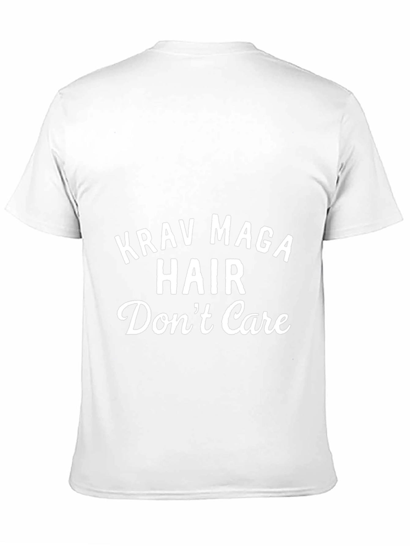 Krav Maga Hair Dont Care Black T-Shirt