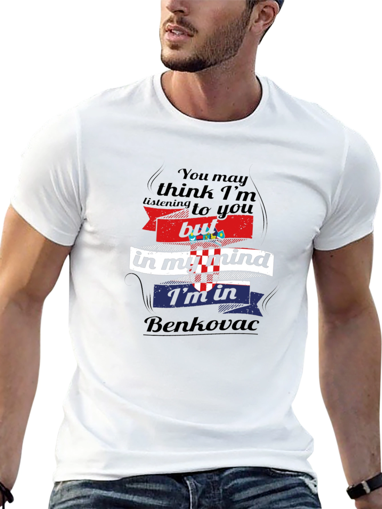 Benkovac Mind T-Shirt - Croatia Pride