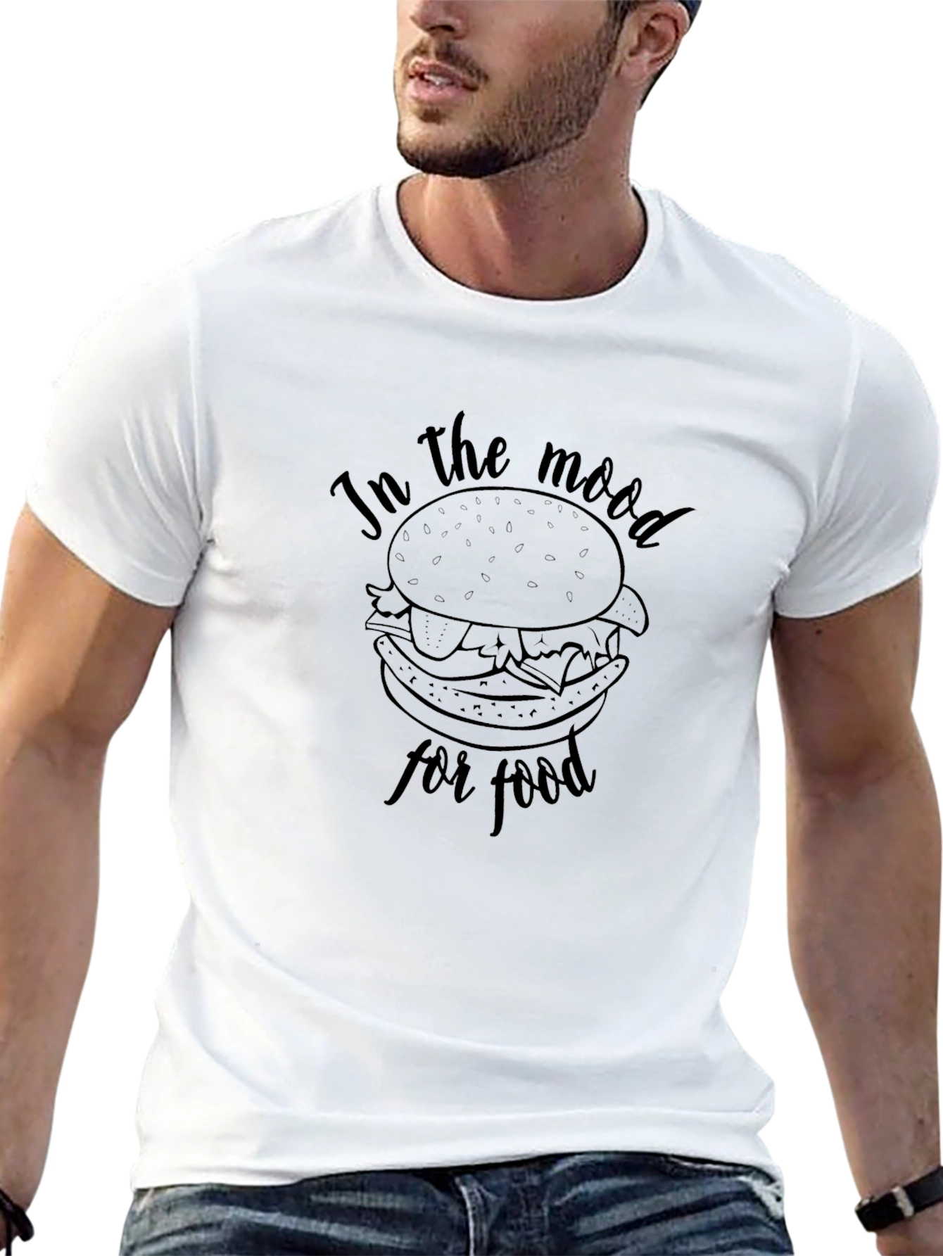 In the Mood for Food Burger Graphic Tee