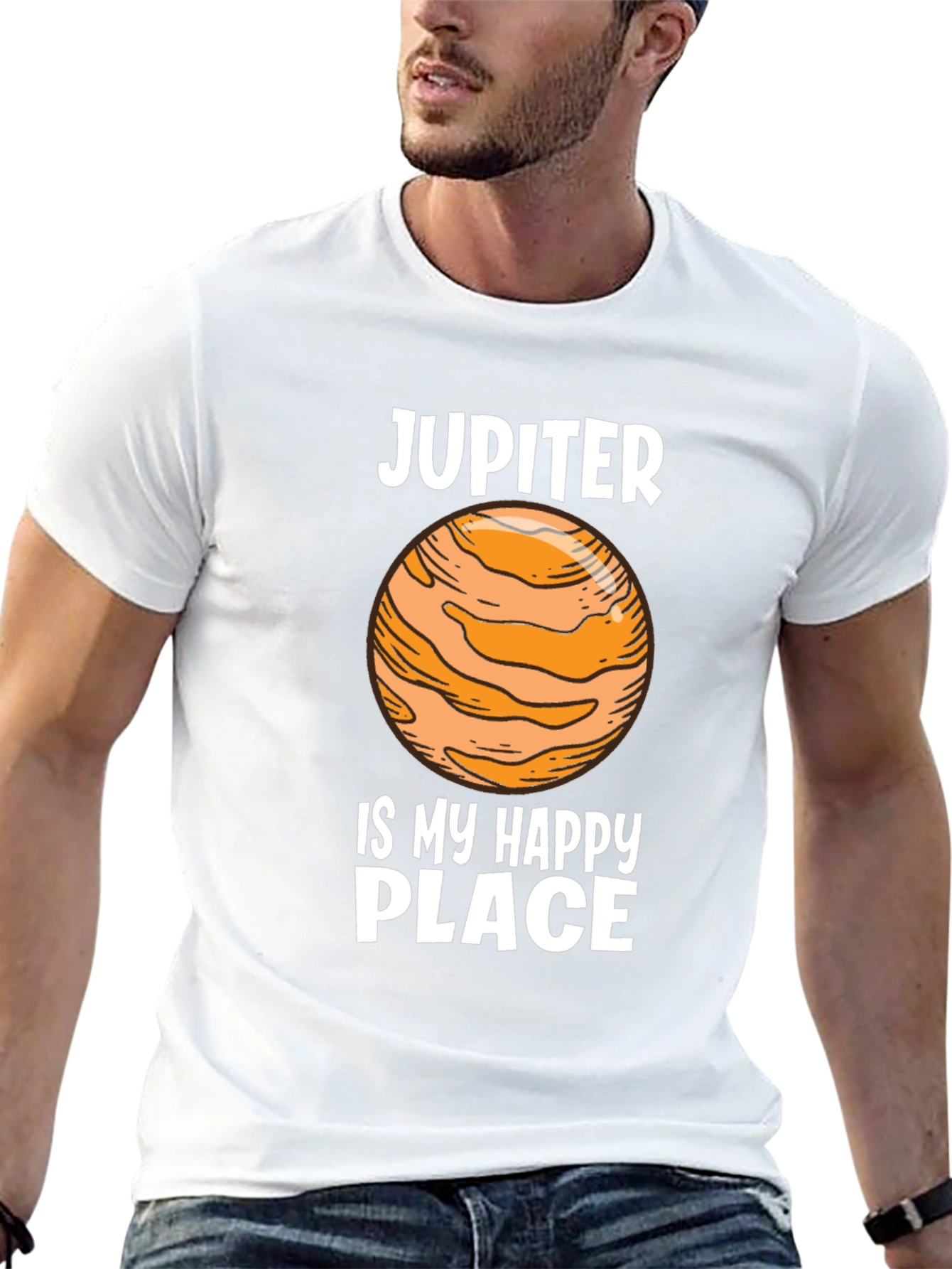 Jupiter Is My Happy Place Graphic T-Shirt