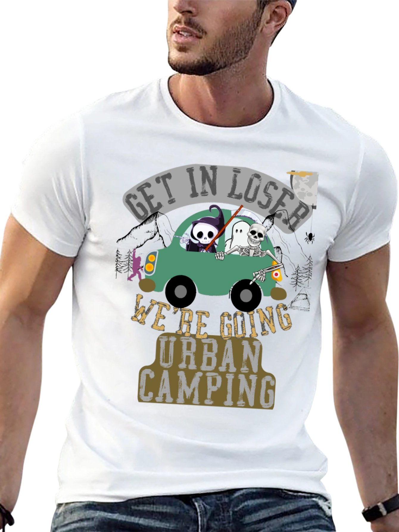 Urban Camping Graphic T-Shirt