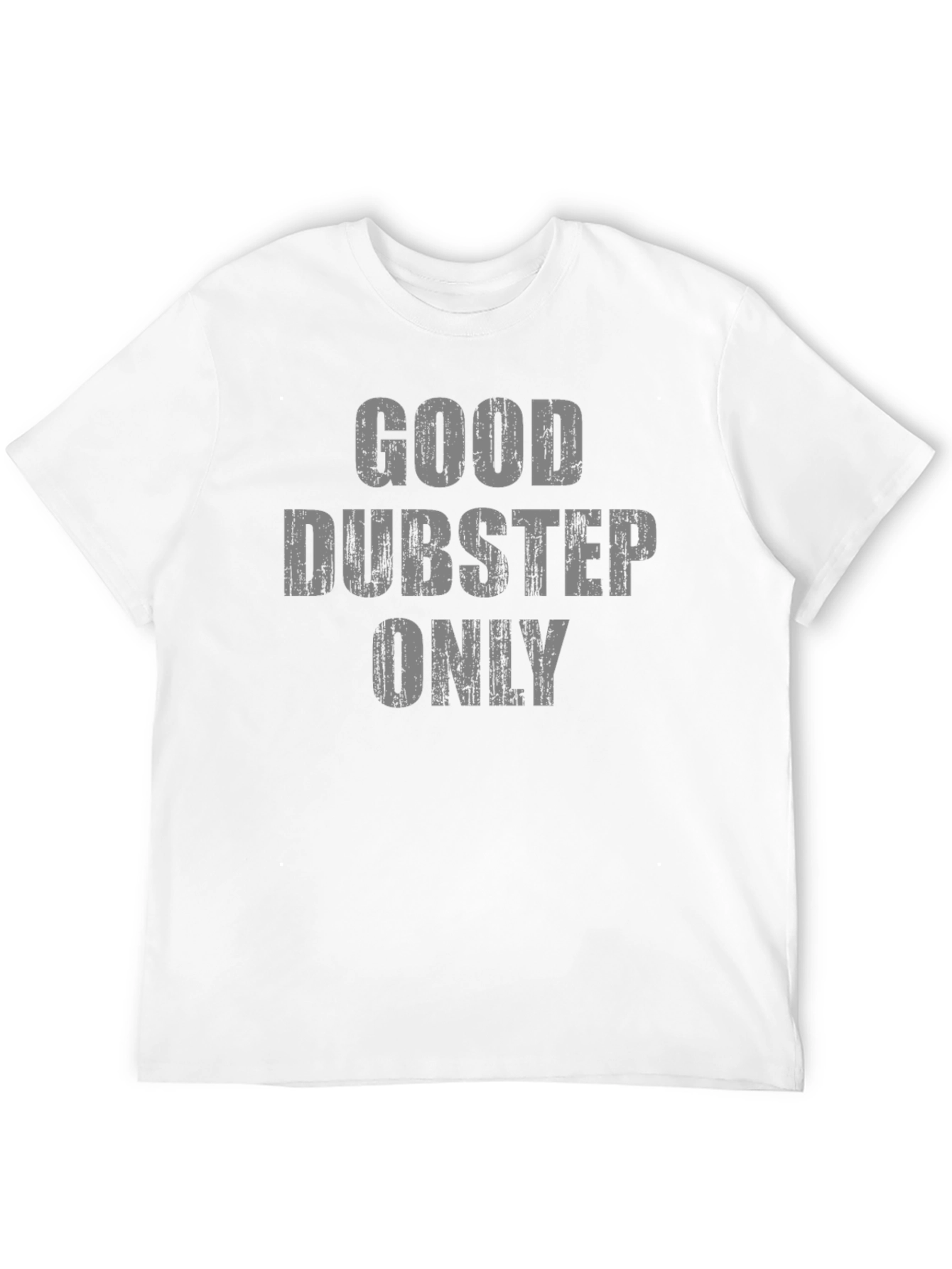 Good Dubstep Only Graphic Tee - Black Crew Neck