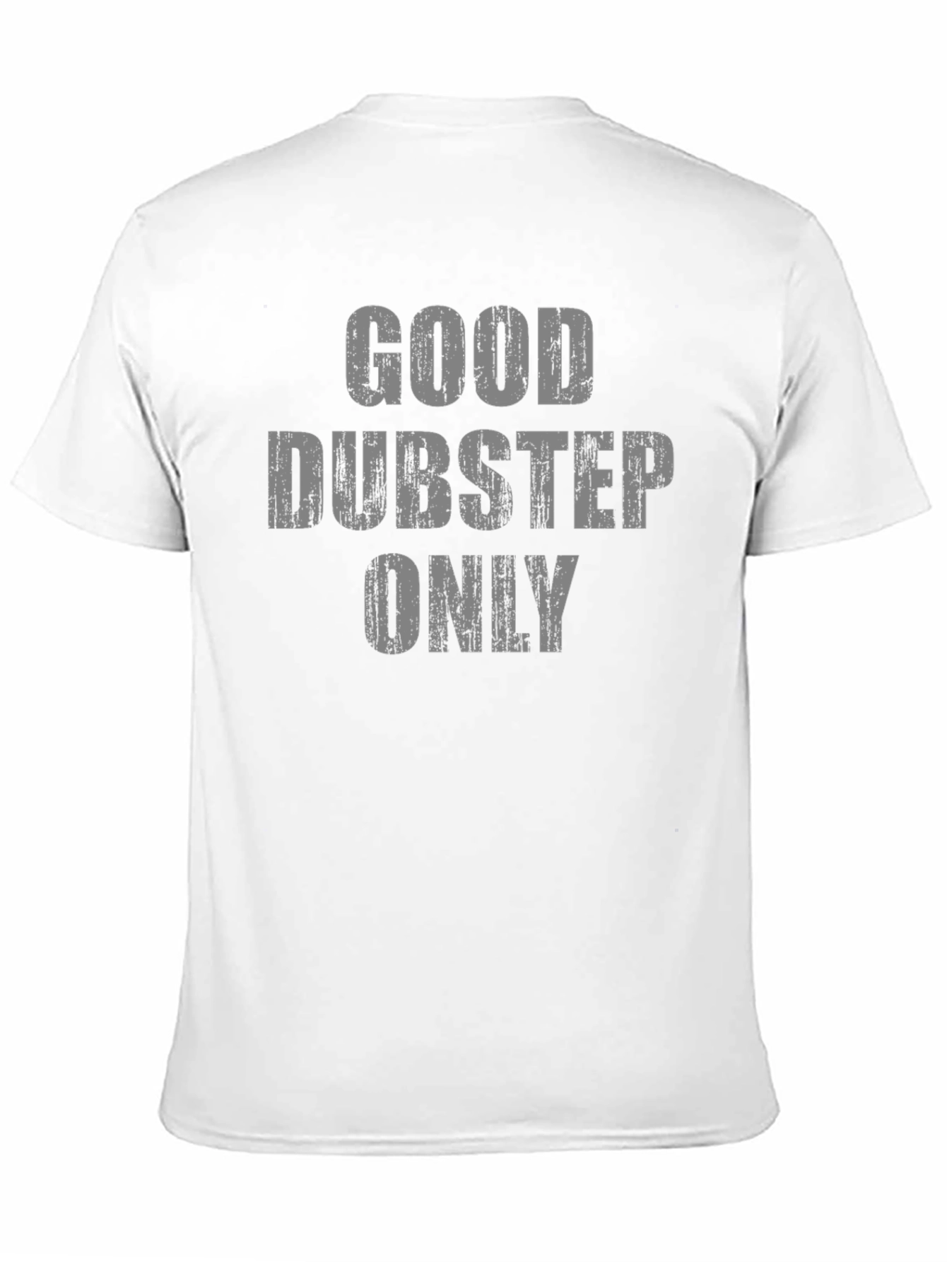 Good Dubstep Only Graphic Tee - Black Crew Neck