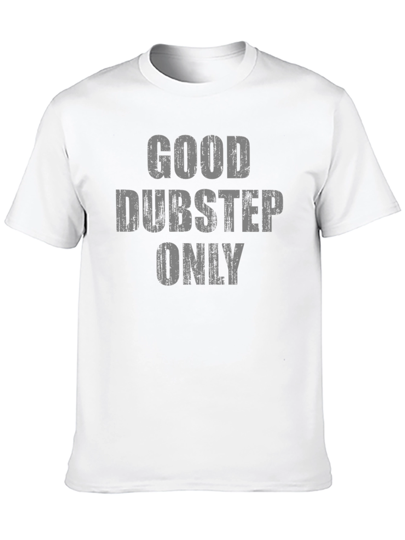 Good Dubstep Only Graphic Tee - Black Crew Neck