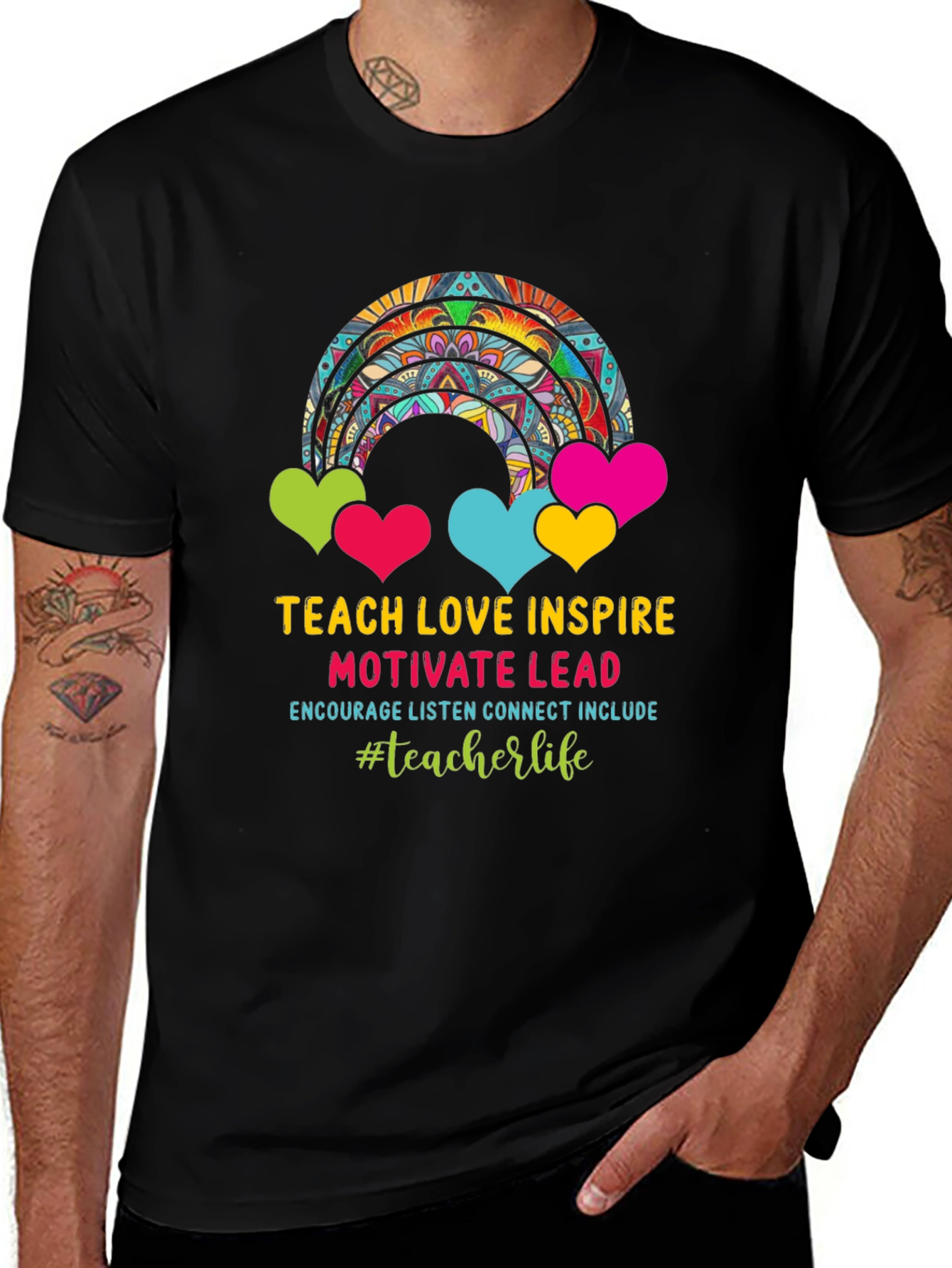 Teacher Life Graphic Tee