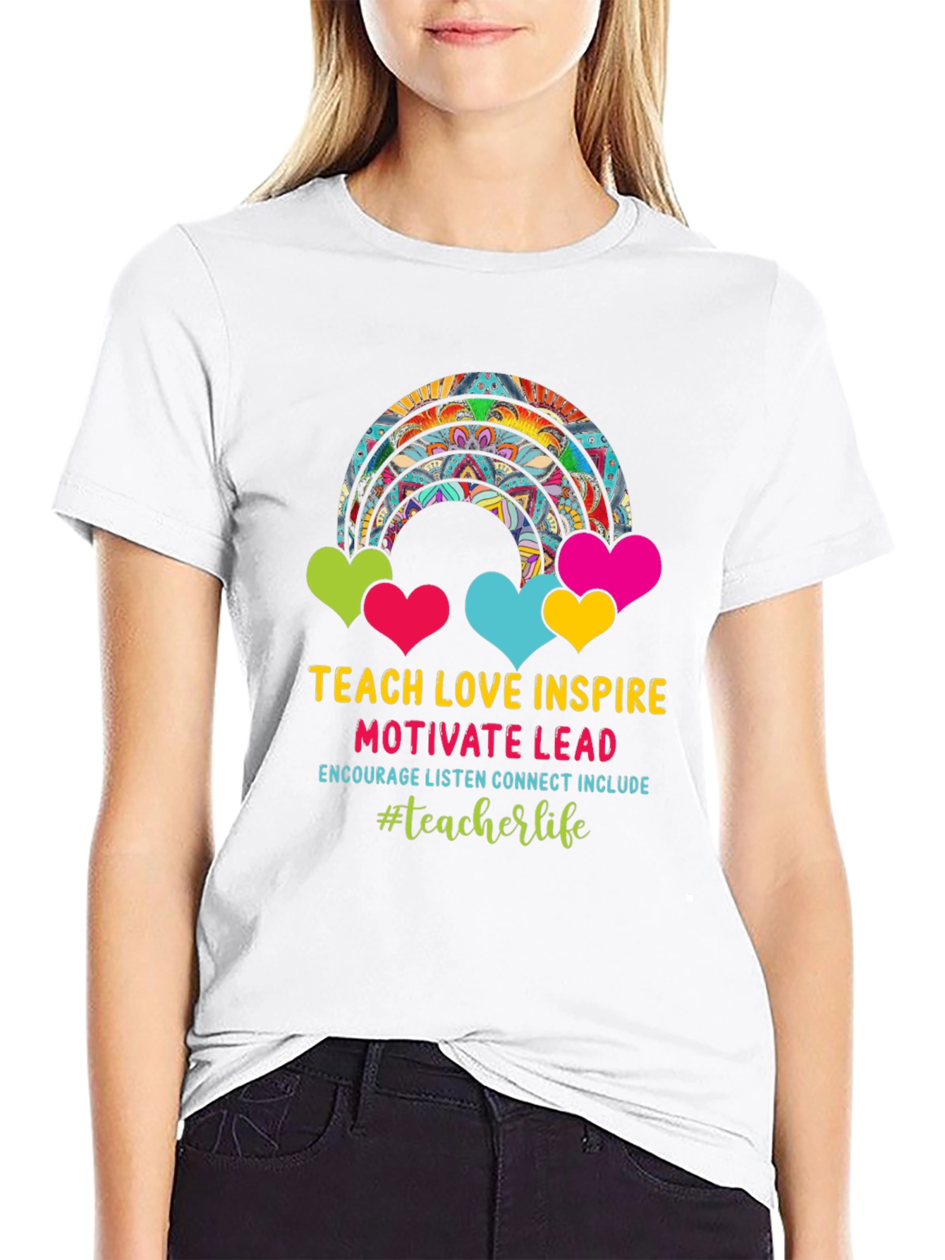 Teacher Life Graphic Tee
