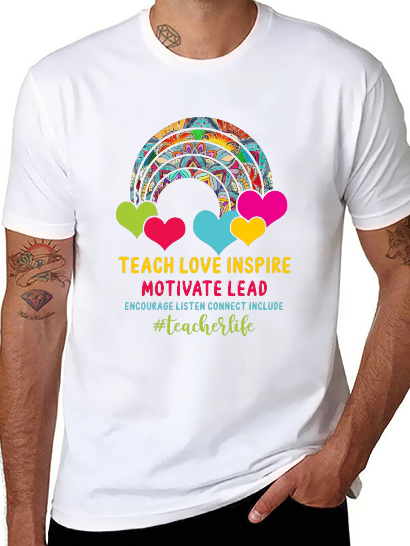 Teacher Life Graphic Tee
