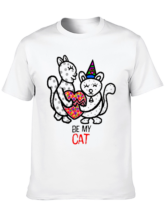 Be My Cat Valentine T-Shirt