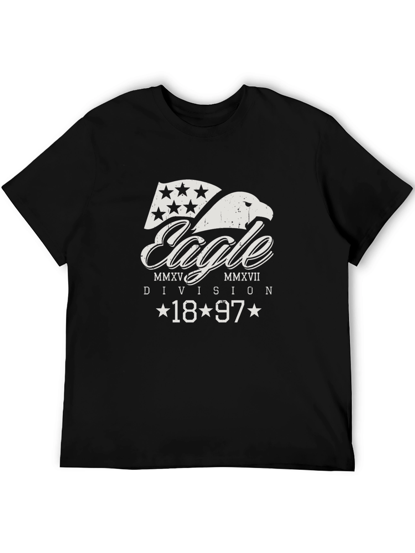 Eagle Division 1897 Black Graphic Tee