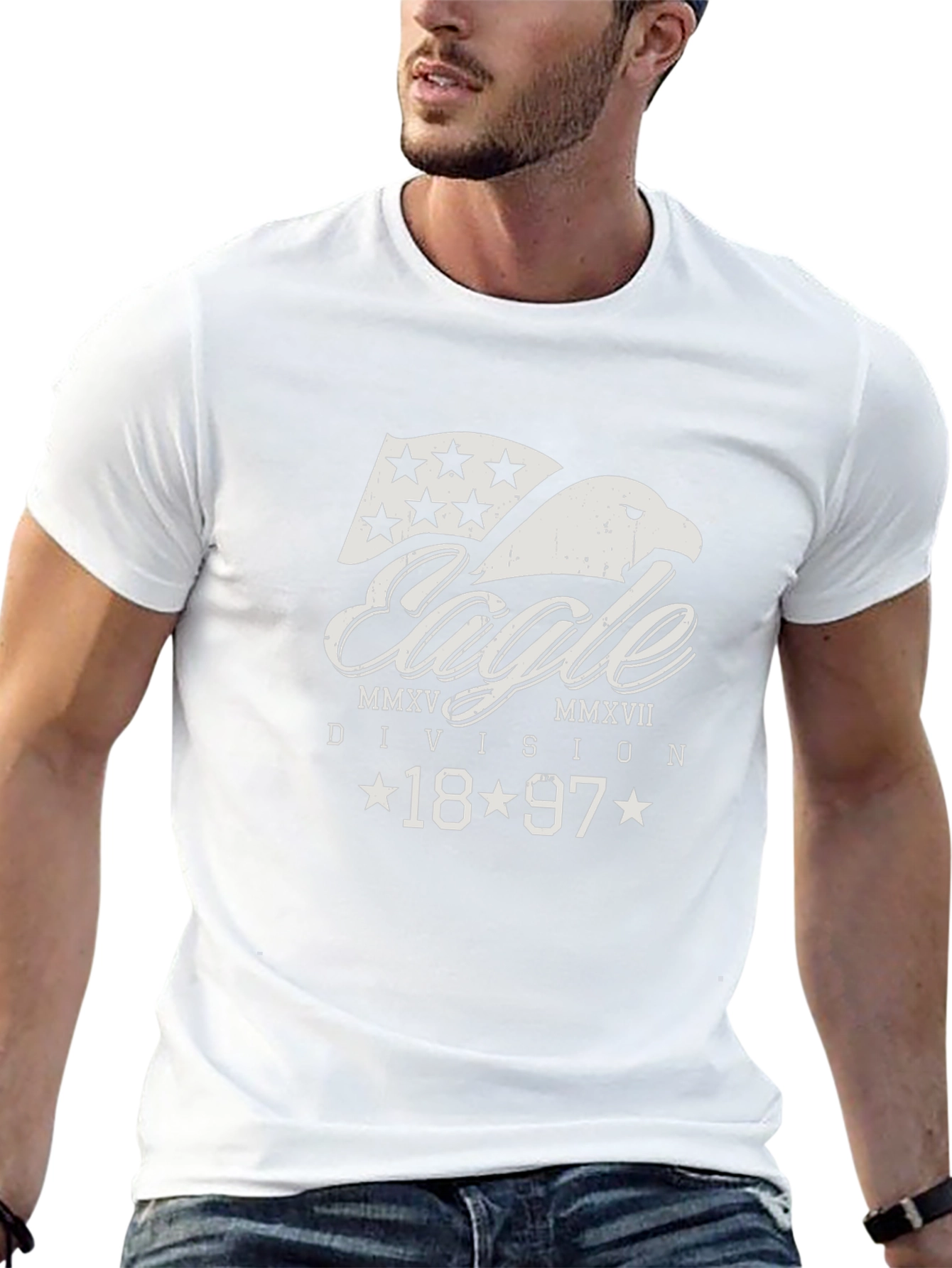 Eagle Division 1897 Black Graphic Tee