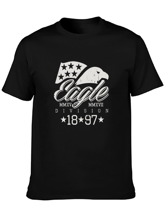 Eagle Division 1897 Black Graphic Tee