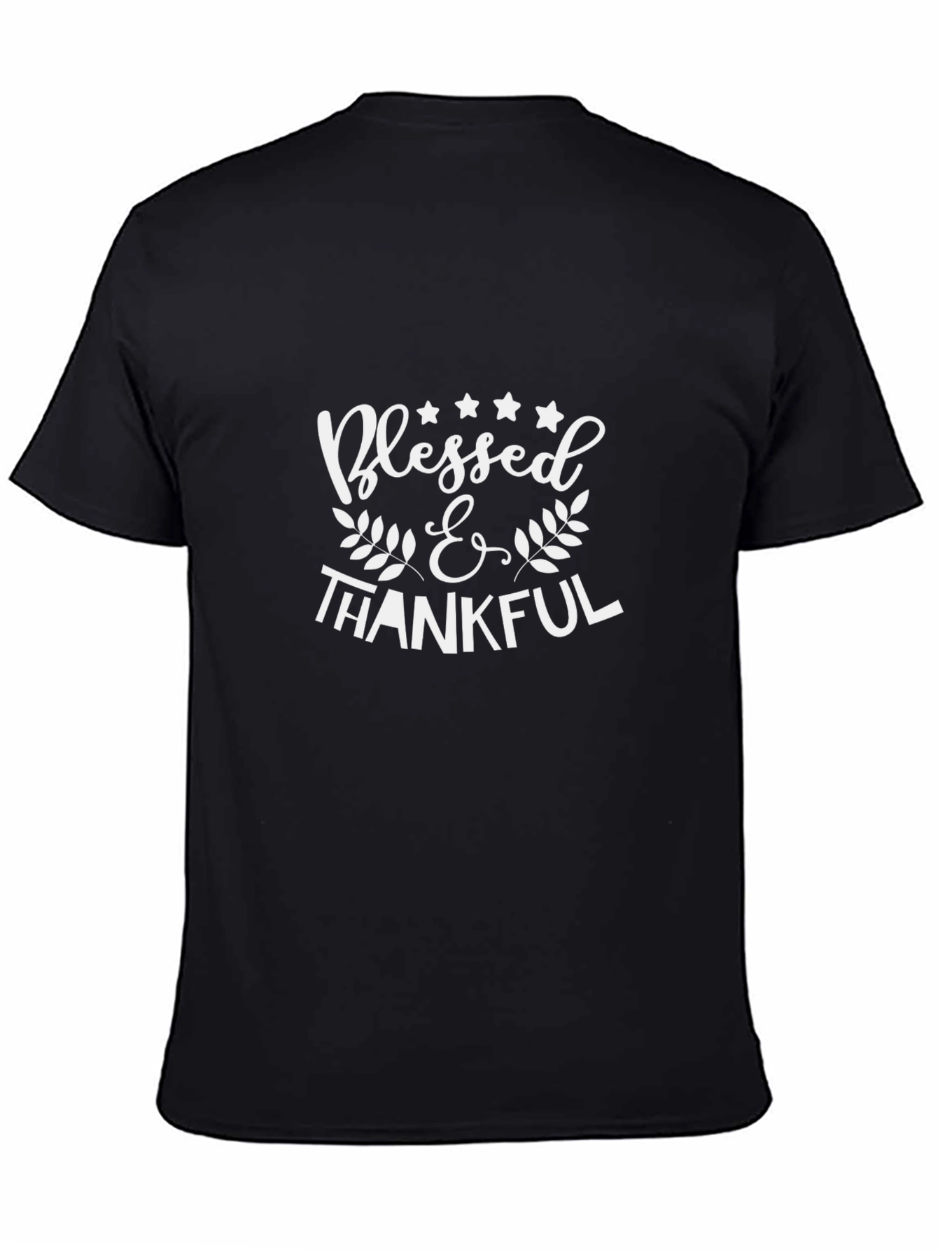 Blessed & Thankful Graphic T-Shirt