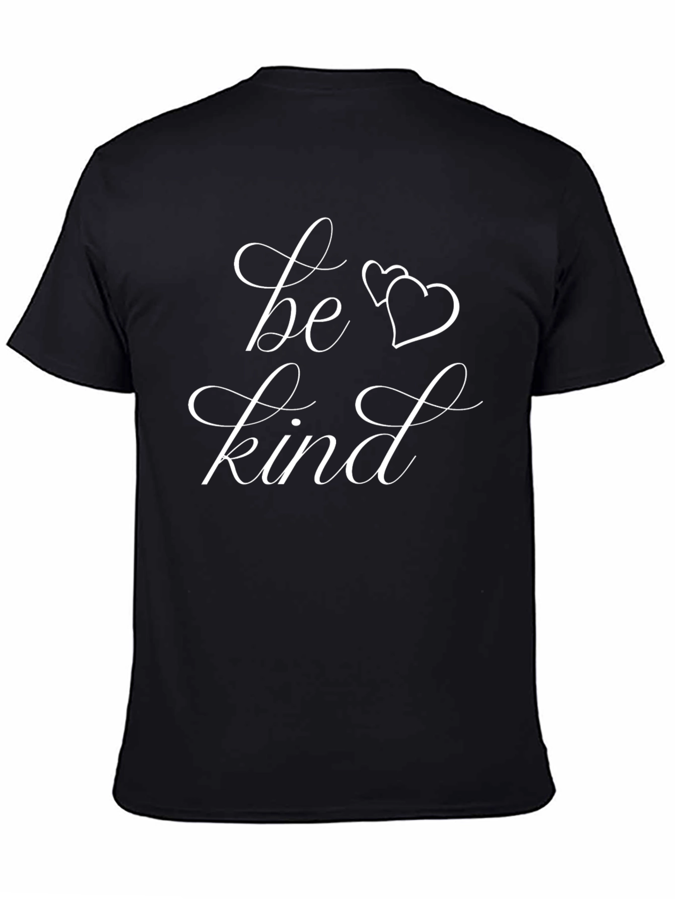 Be Kind Graphic Tee - Black Casual T-Shirt