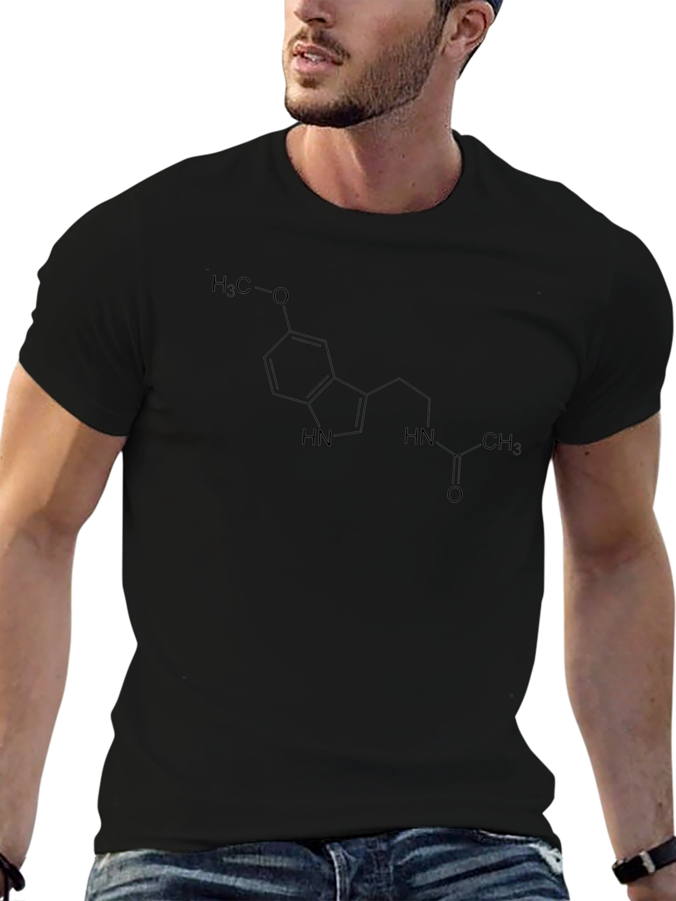 Molecular T-Shirt - Serotonin Design