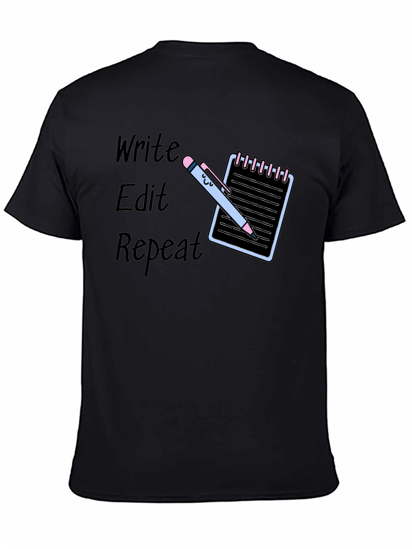 Write Edit Repeat Graphic Tee