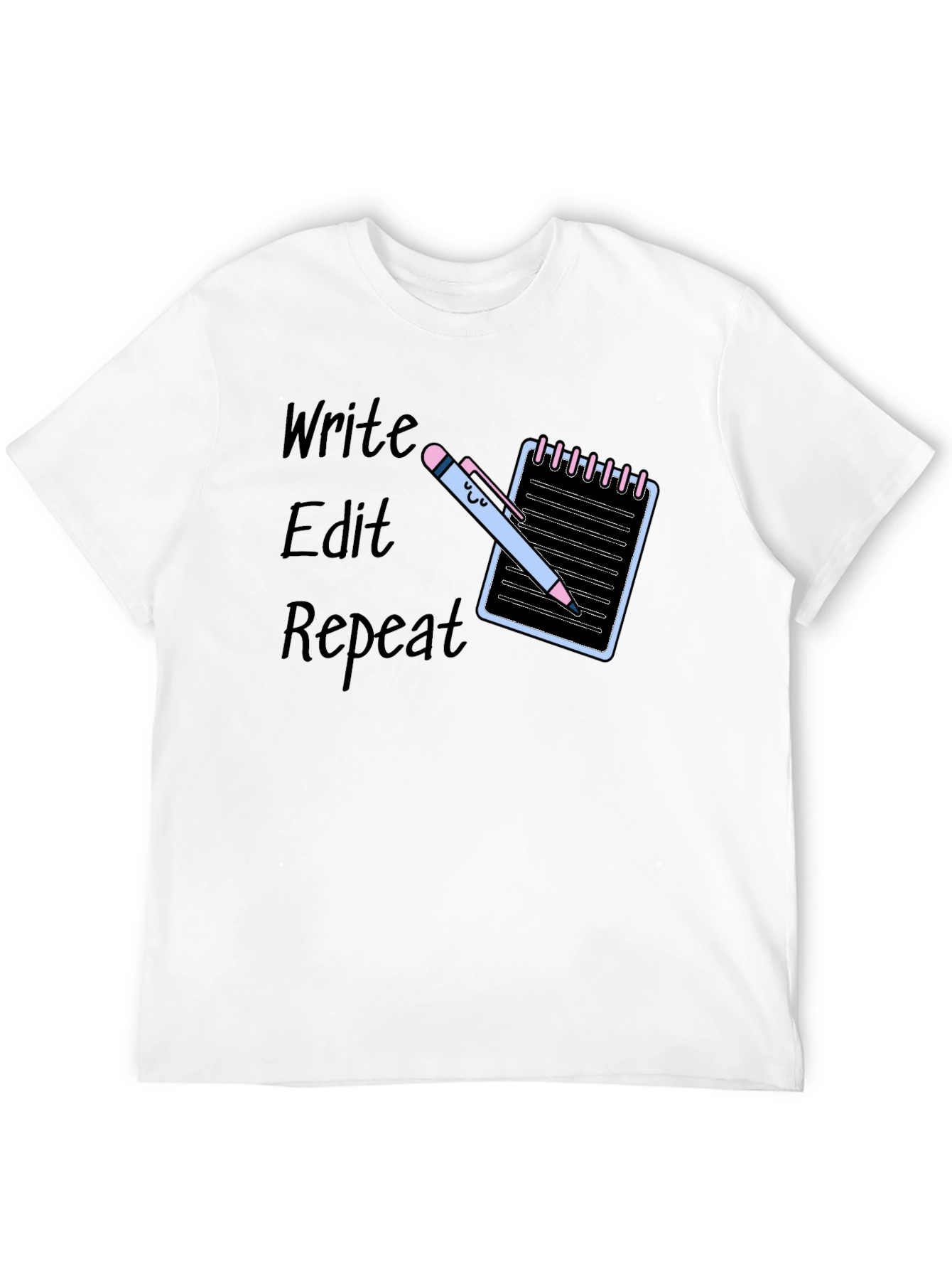Write Edit Repeat Graphic Tee