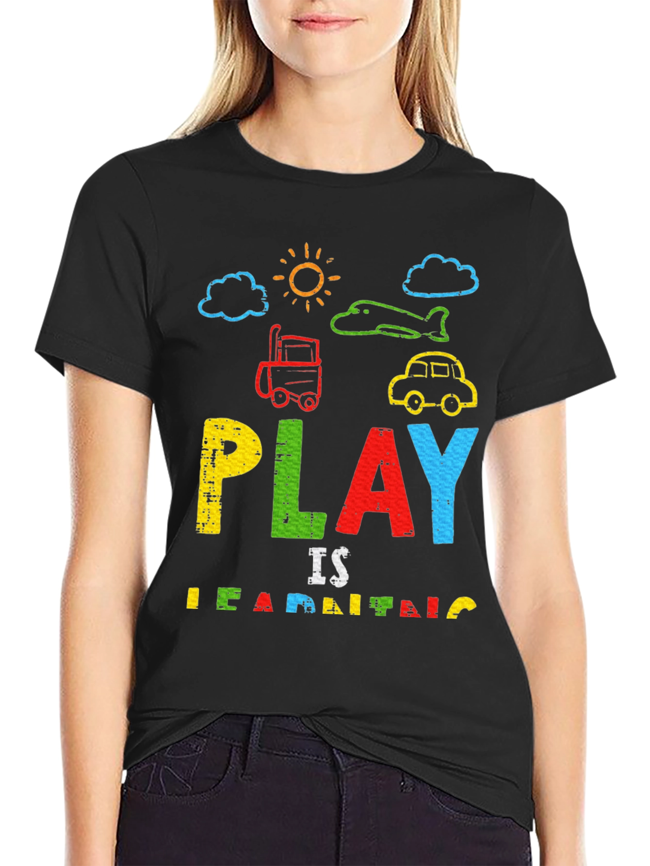 Play is Learning T-Shirt - Educational Kids Design