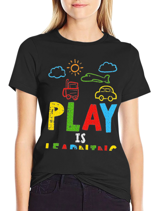 Play is Learning T-Shirt - Educational Kids Design