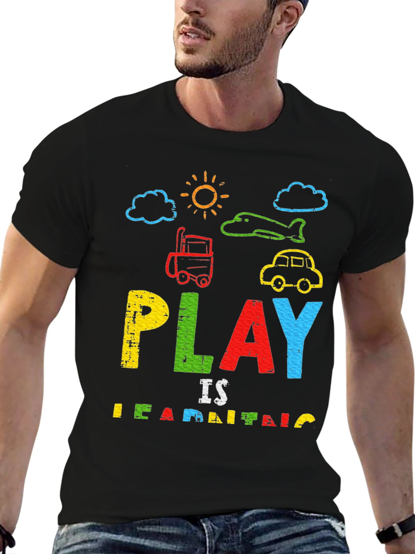 Play is Learning T-Shirt - Educational Kids Design