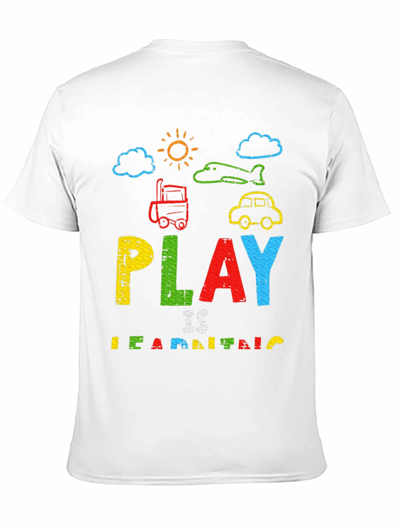 Play is Learning T-Shirt - Educational Kids Design