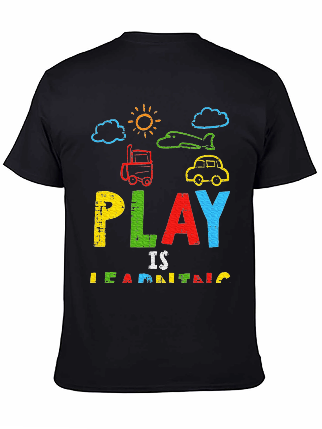 Play is Learning T-Shirt - Educational Kids Design