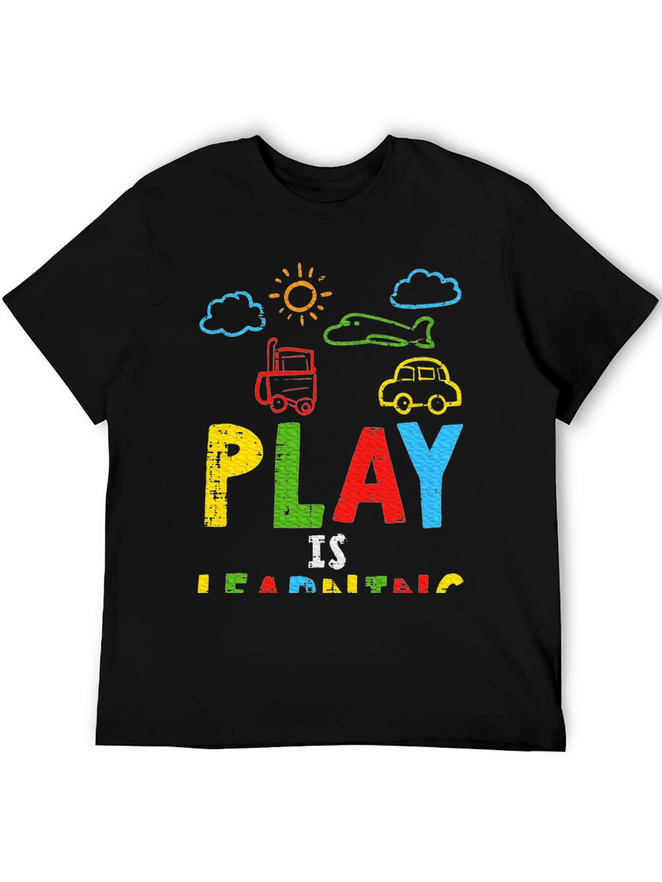 Play is Learning T-Shirt - Educational Kids Design