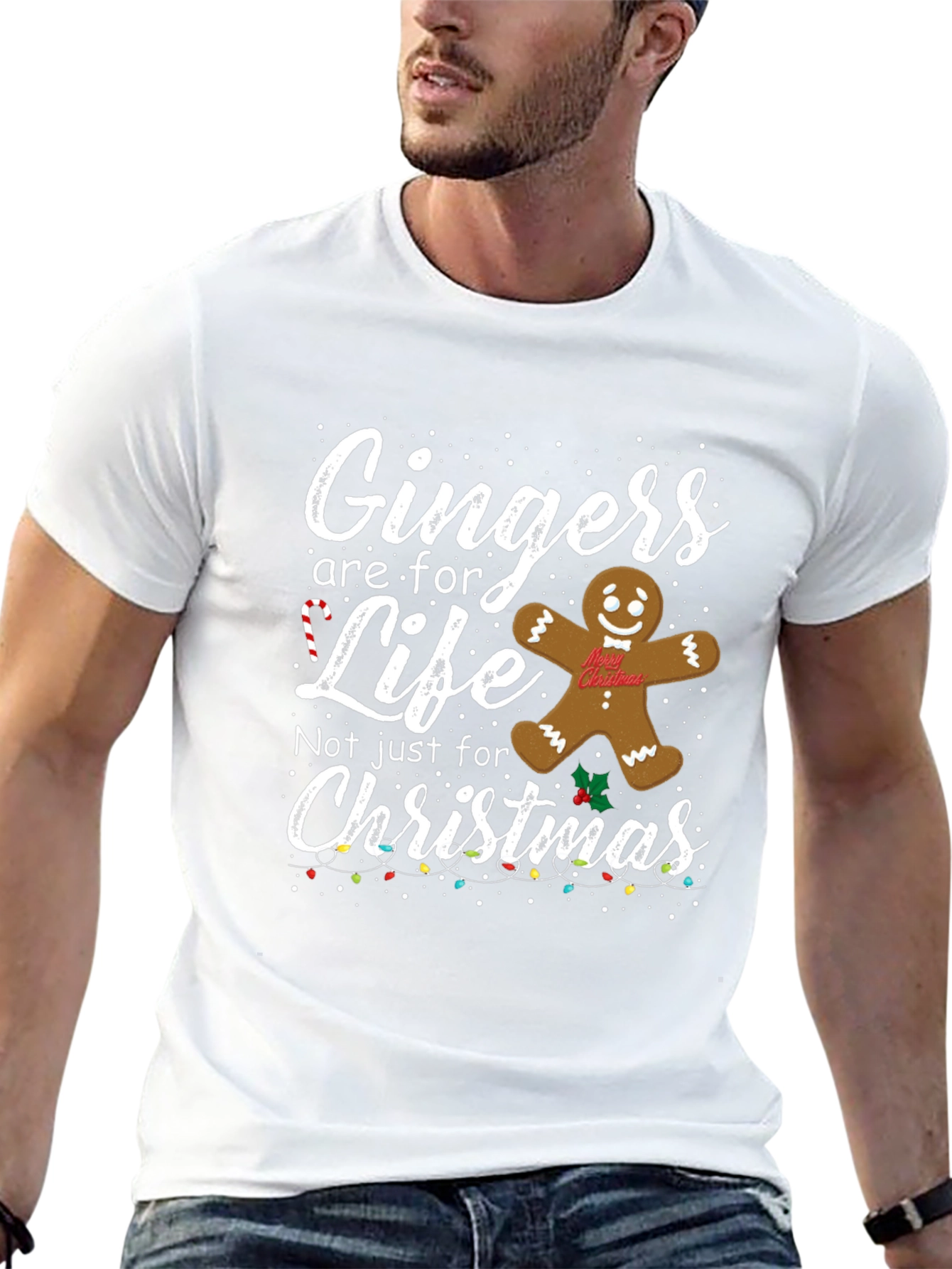 Gingerbread Men for Life Christmas T-Shirt