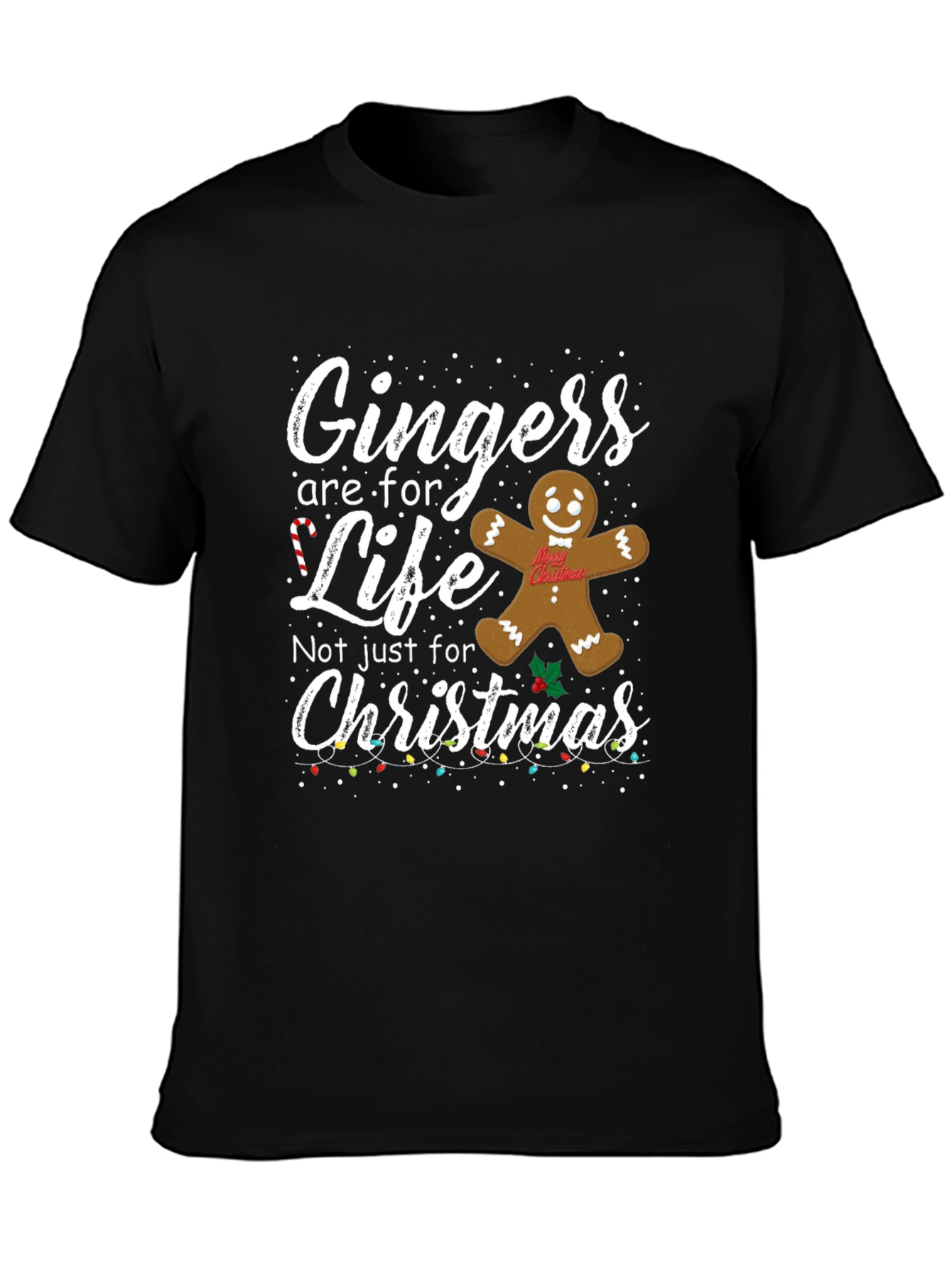 Gingerbread Men for Life Christmas T-Shirt