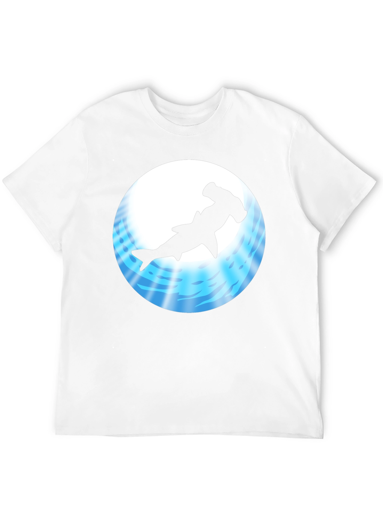 Hammerhead Shark Black T-Shirt - Unique Ocean Design