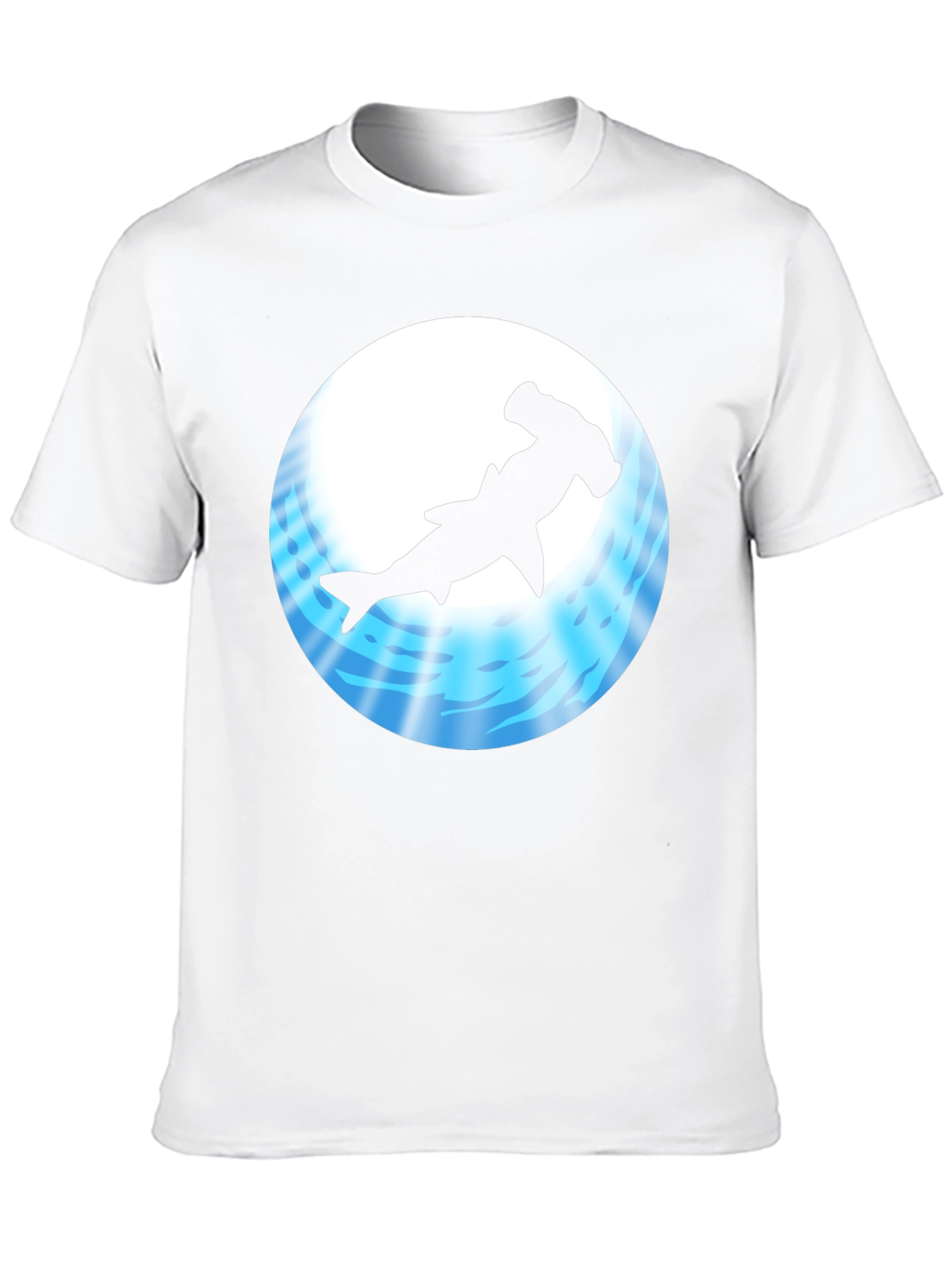Hammerhead Shark Black T-Shirt - Unique Ocean Design