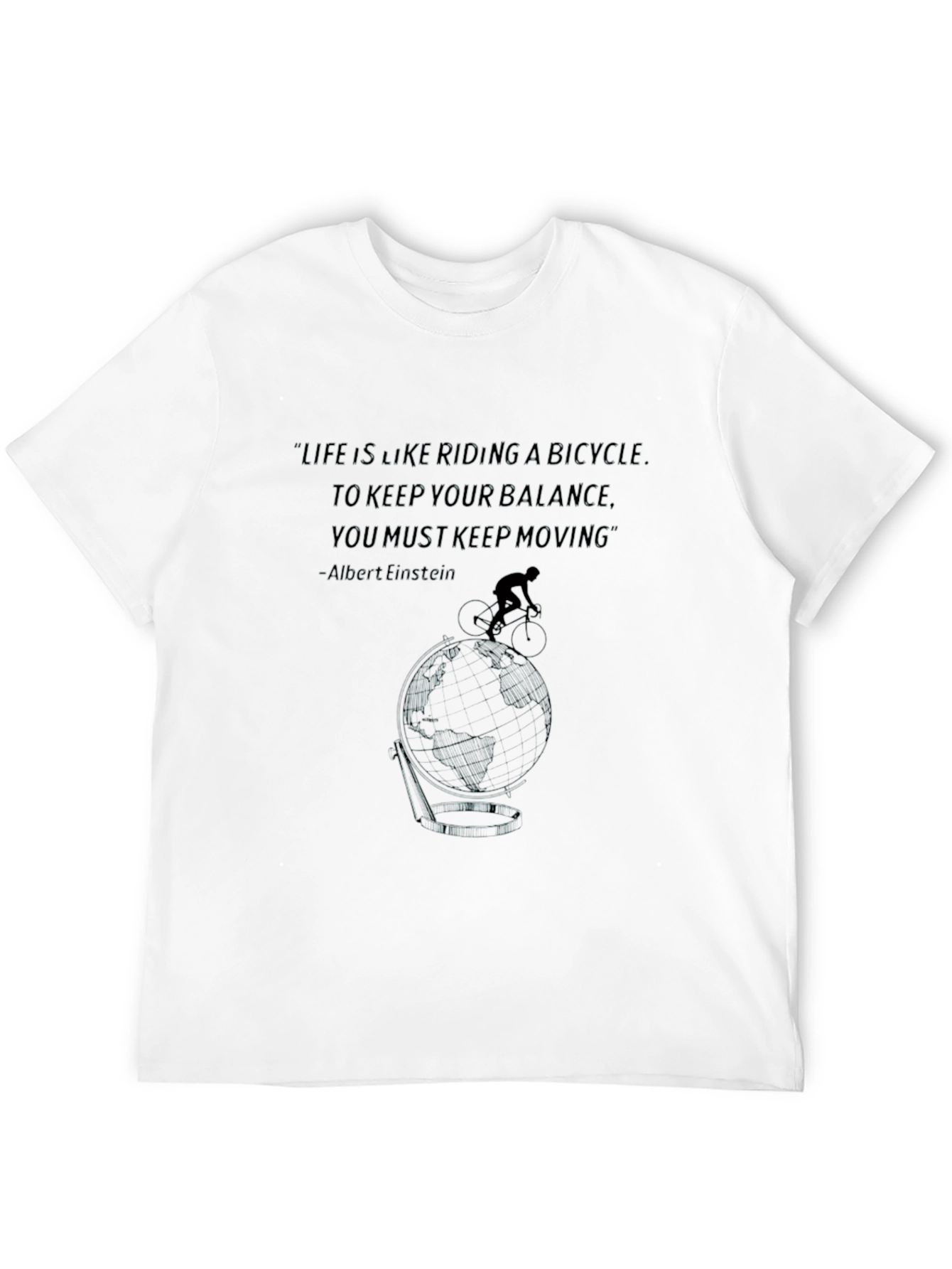 Life is Like Riding a Bicycle T-Shirt