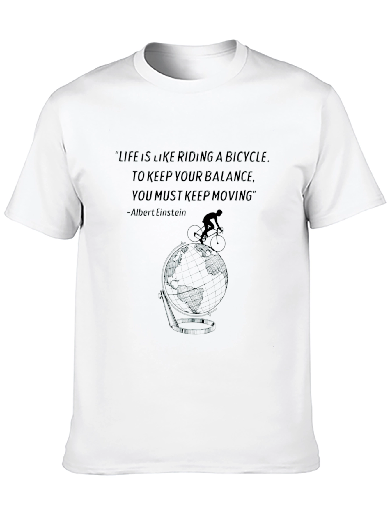 Life is Like Riding a Bicycle T-Shirt