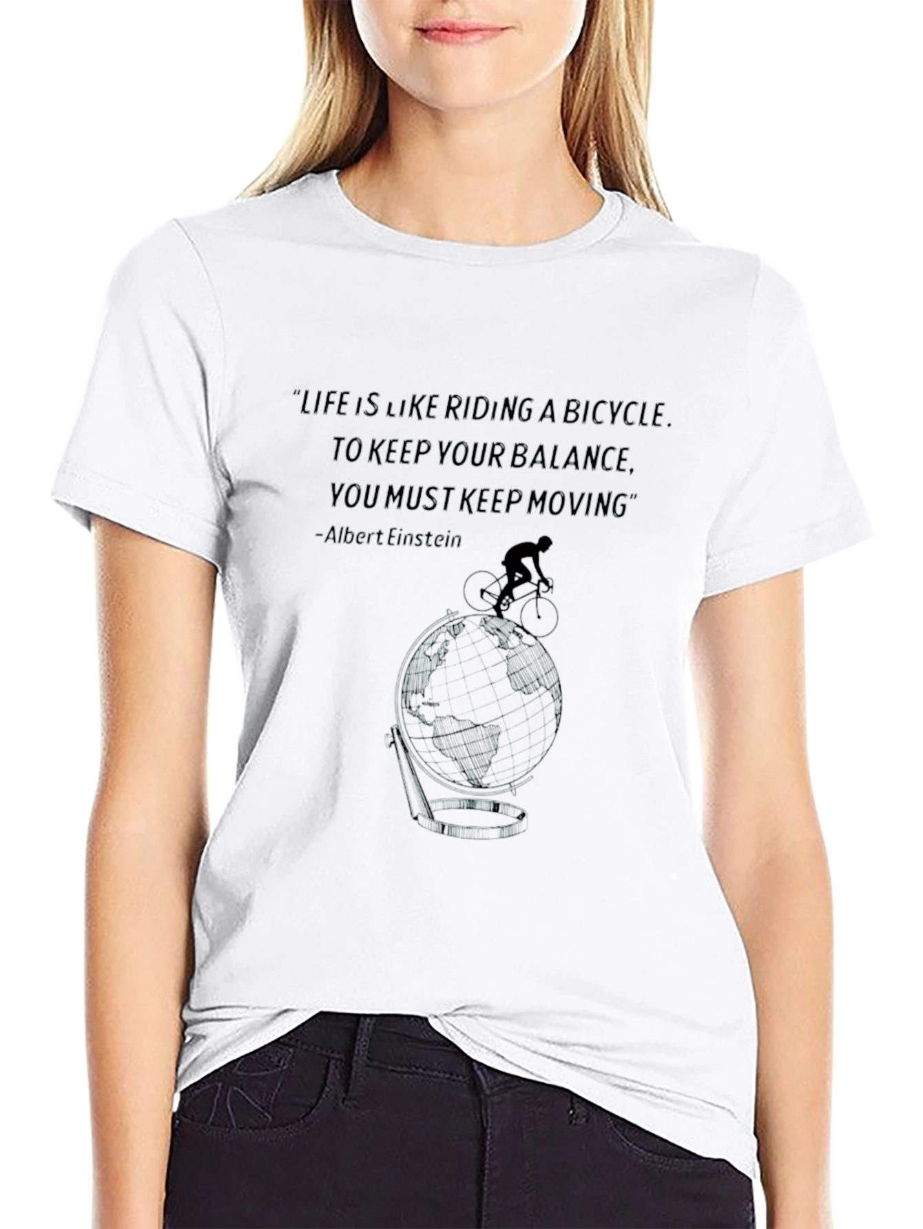 Life is Like Riding a Bicycle T-Shirt