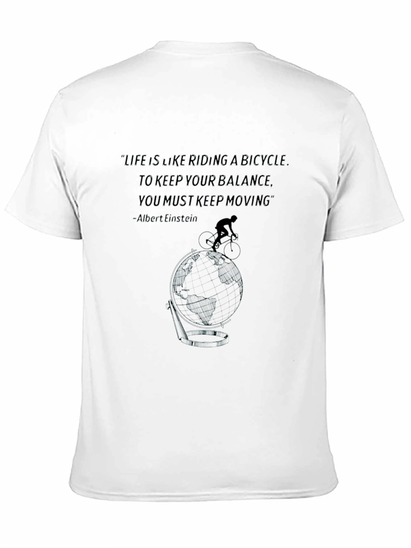 Life is Like Riding a Bicycle T-Shirt