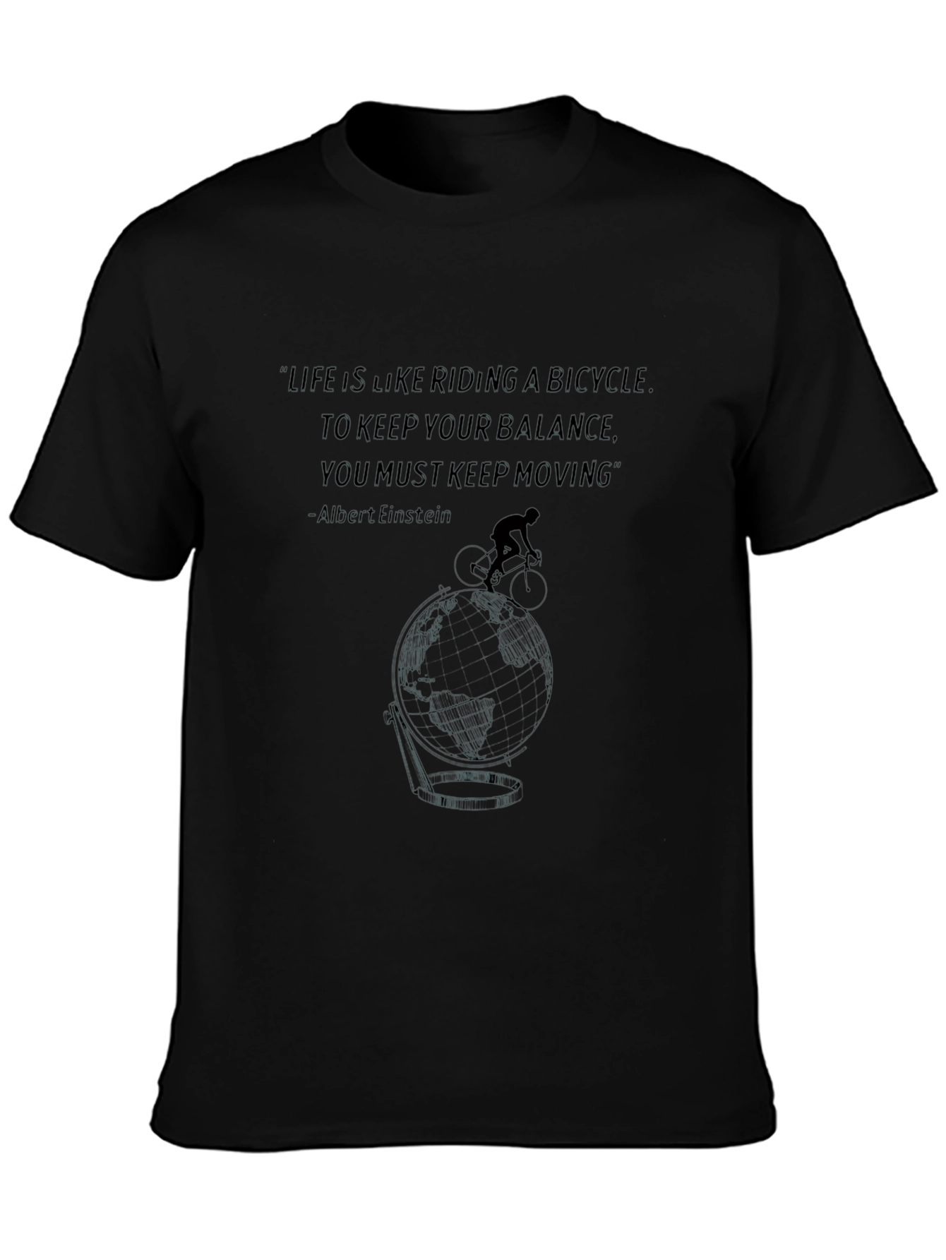 Life is Like Riding a Bicycle T-Shirt