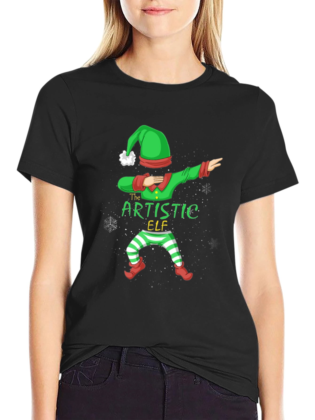 Artistic Elf T-Shirt - Holiday Dab