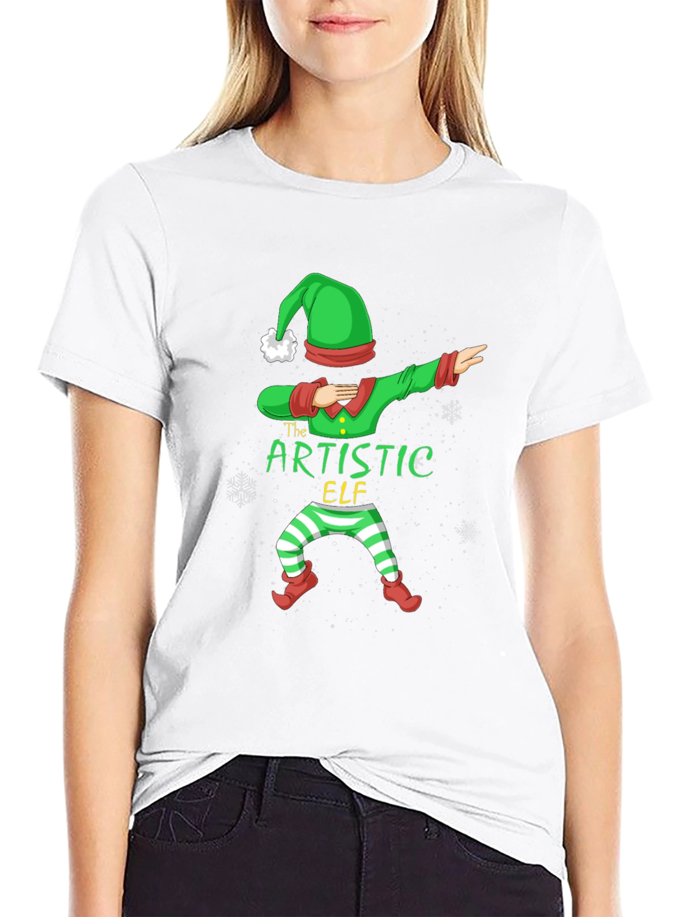 Artistic Elf T-Shirt - Holiday Dab