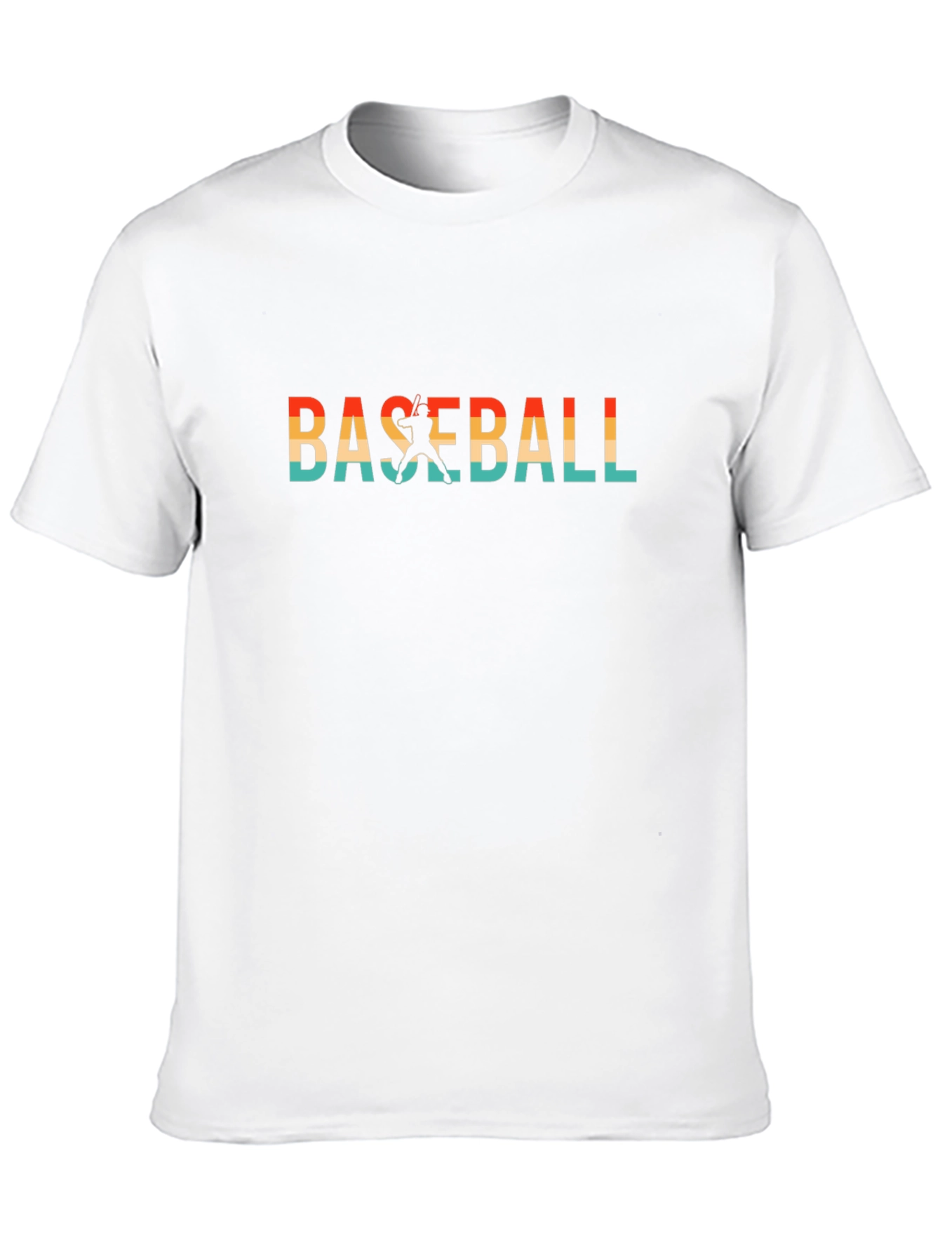 Retro Baseball Graphic Tee - Stylish Sportswear