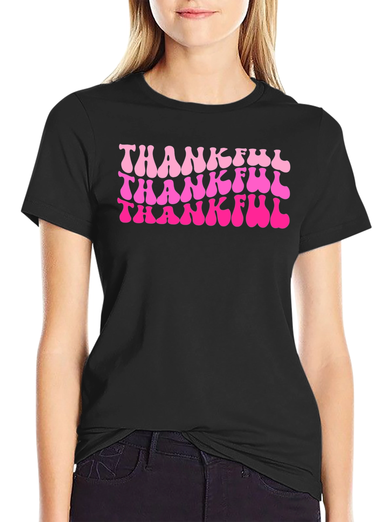 Thankful T-Shirt - Retro Thanksgiving Tee