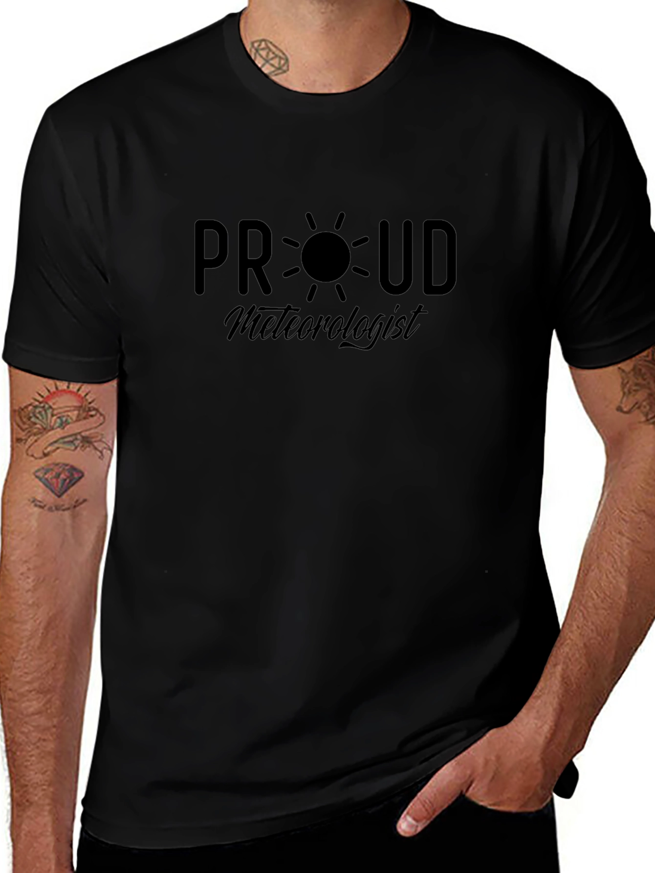 Proud Meteorologist Graphic T-Shirt