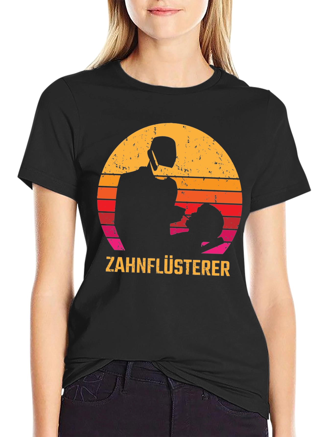 Zahnflüsterer Dentist Retro T-Shirt