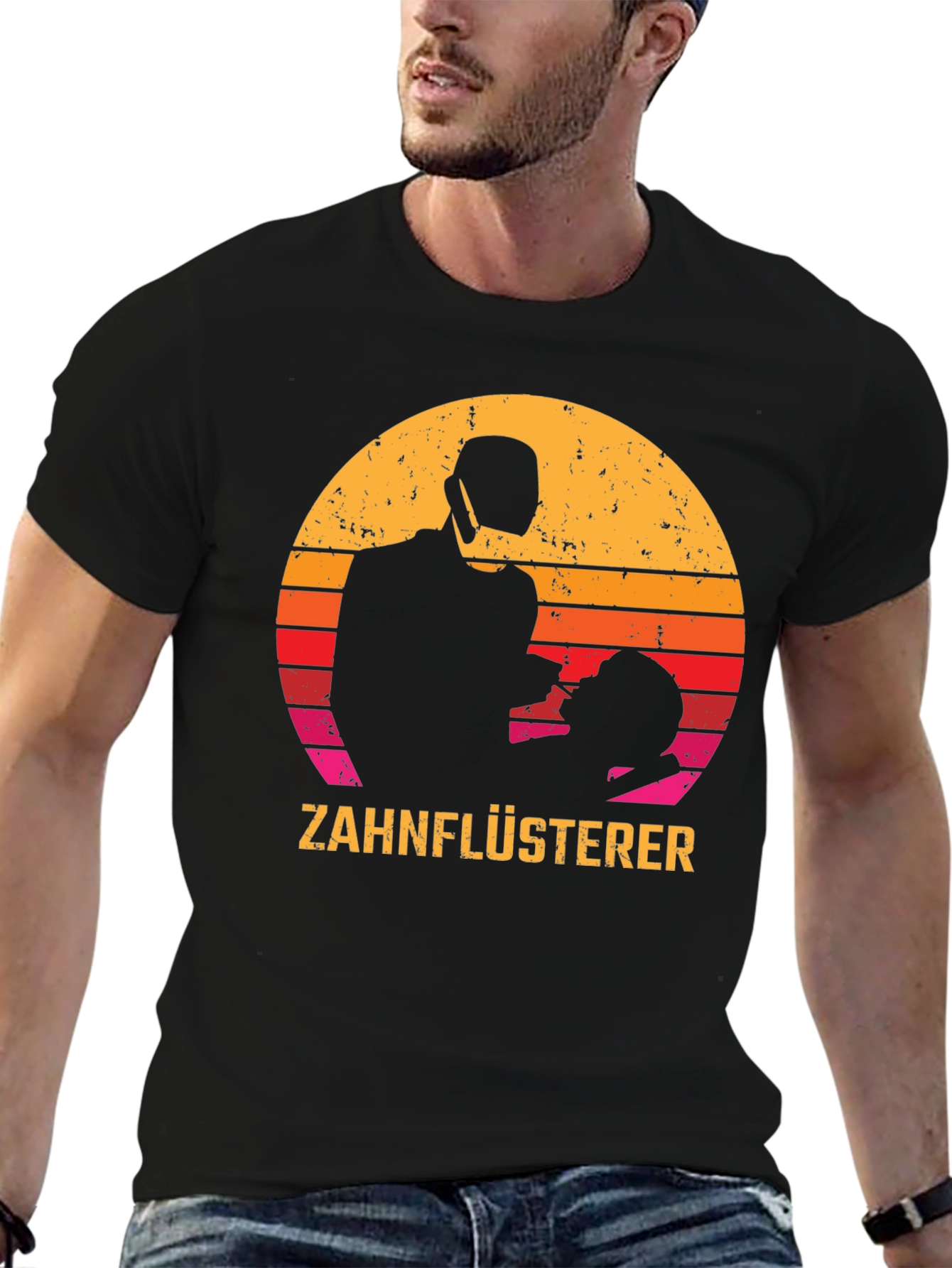Zahnflüsterer Dentist Retro T-Shirt