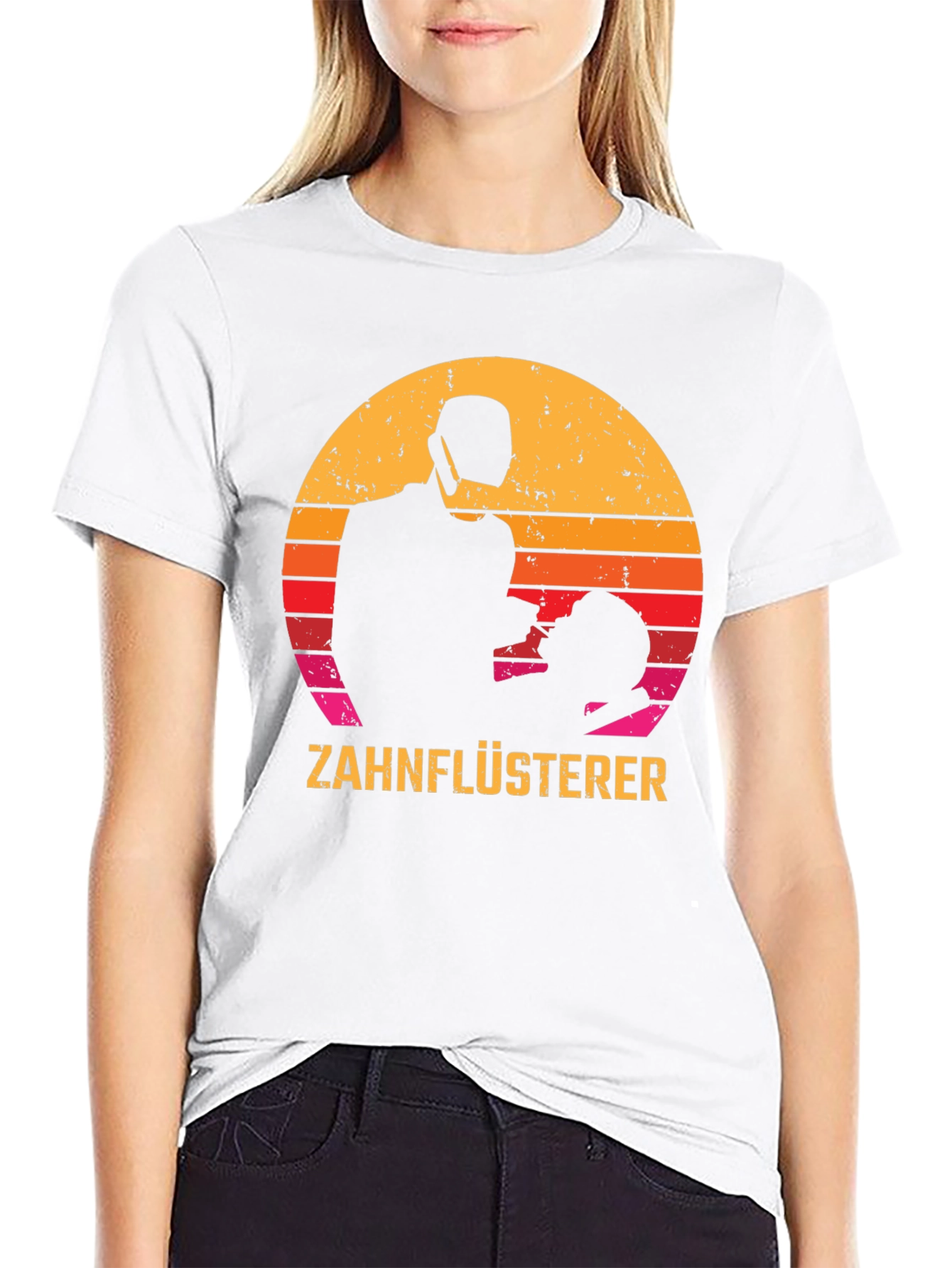 Zahnflüsterer Dentist Retro T-Shirt