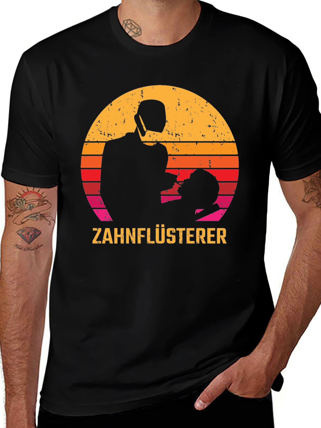 Zahnflüsterer Dentist Retro T-Shirt