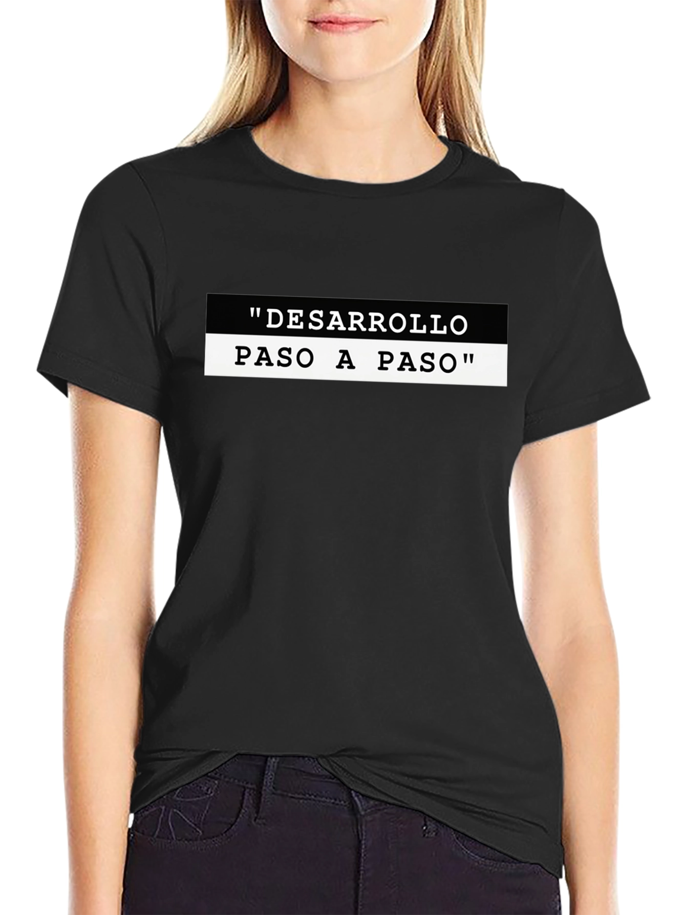 Desarrollo Paso a Paso T-Shirt Black