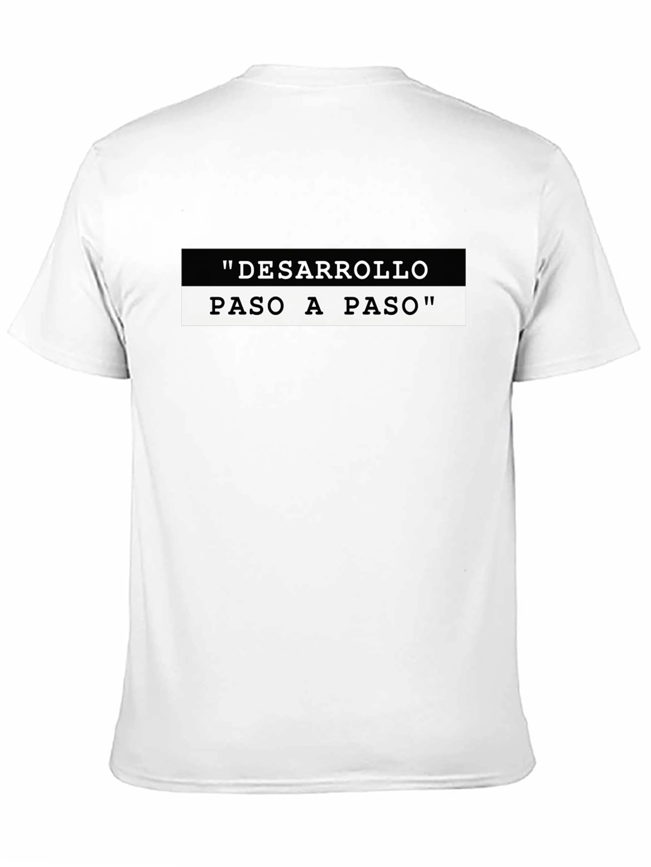 Desarrollo Paso a Paso T-Shirt Black