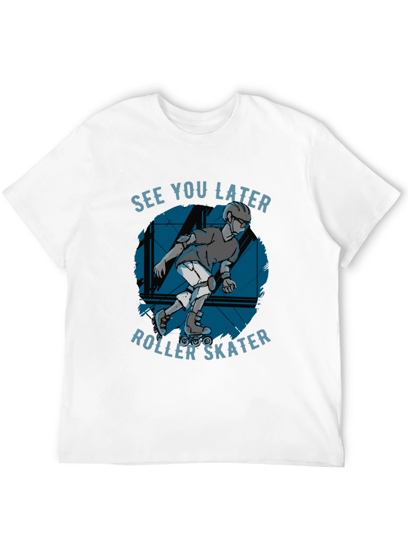 See You Later Roller Skater Graphic Tee