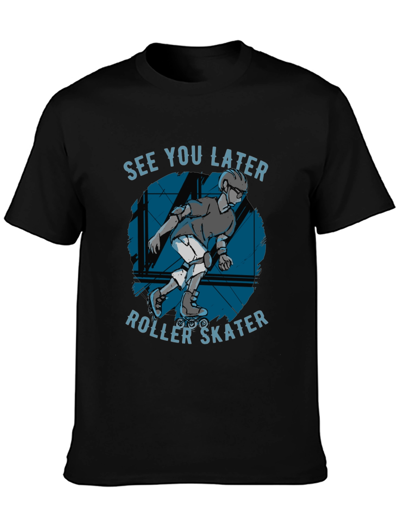 See You Later Roller Skater Graphic Tee