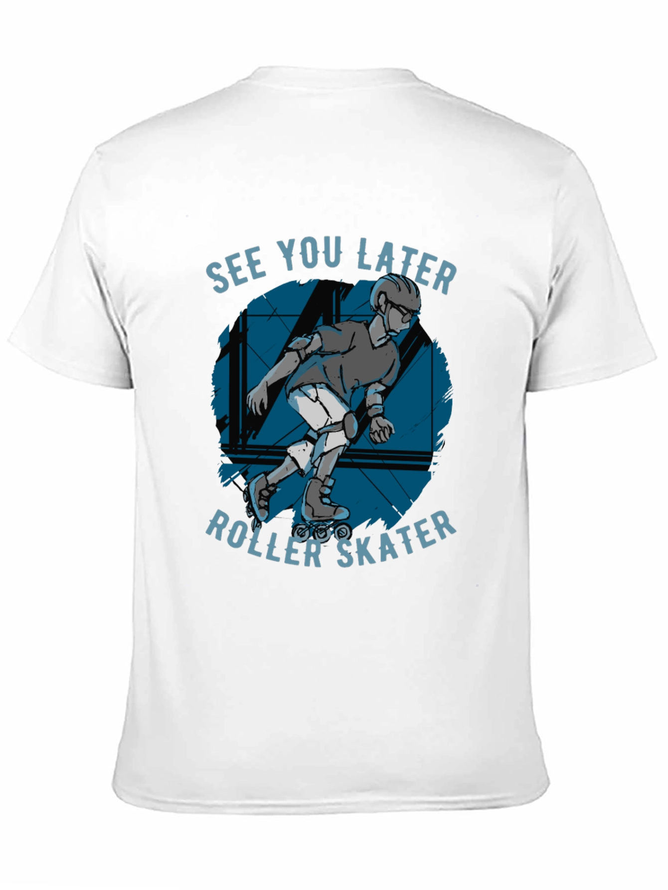 See You Later Roller Skater Graphic Tee
